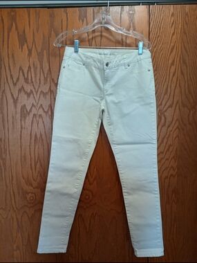 Michael Kors Women's Cream Slim Jeans